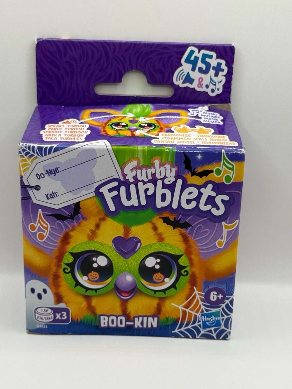 Hasbro Furby Furblet Boo-Kin Halloween Interactive Toy